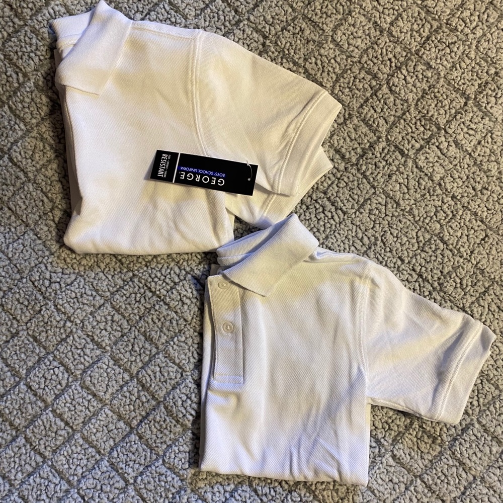 NWT Boy’s Size 6/7 Short Sleeve Polo Bundle
